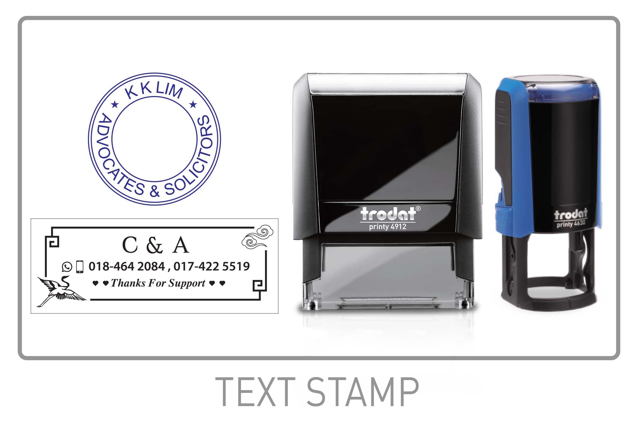 NSI Express Rubber Stamp Maker in Malaysia Trodat Stamps Malaysia